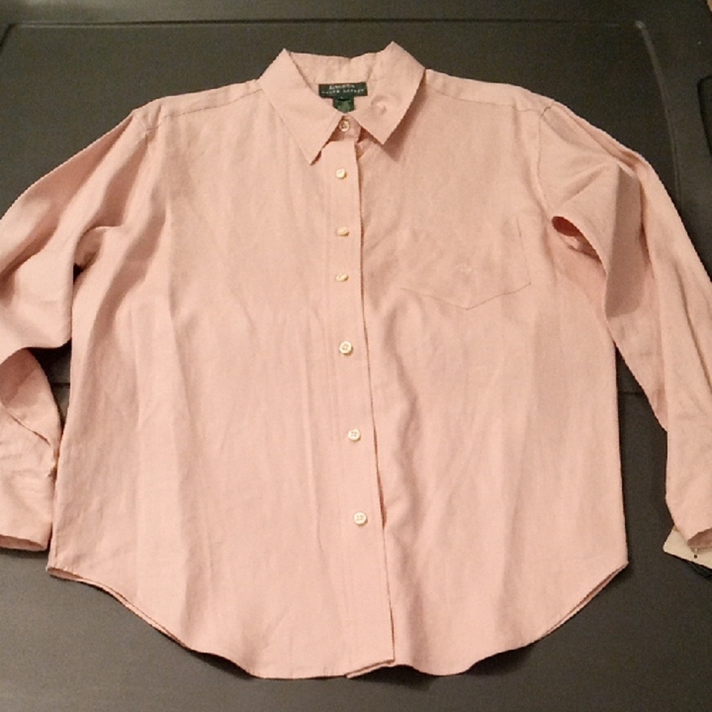 Ralph Lauren Light Pink Collared Shirt
